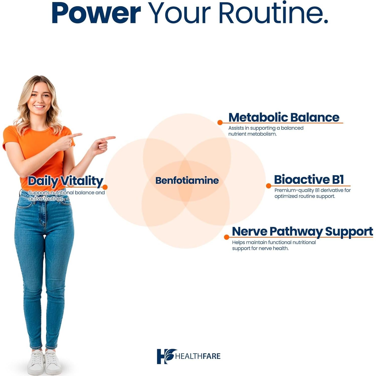 Benfotiamina 300mg - 200 Cápsulas Veganas - Salud General