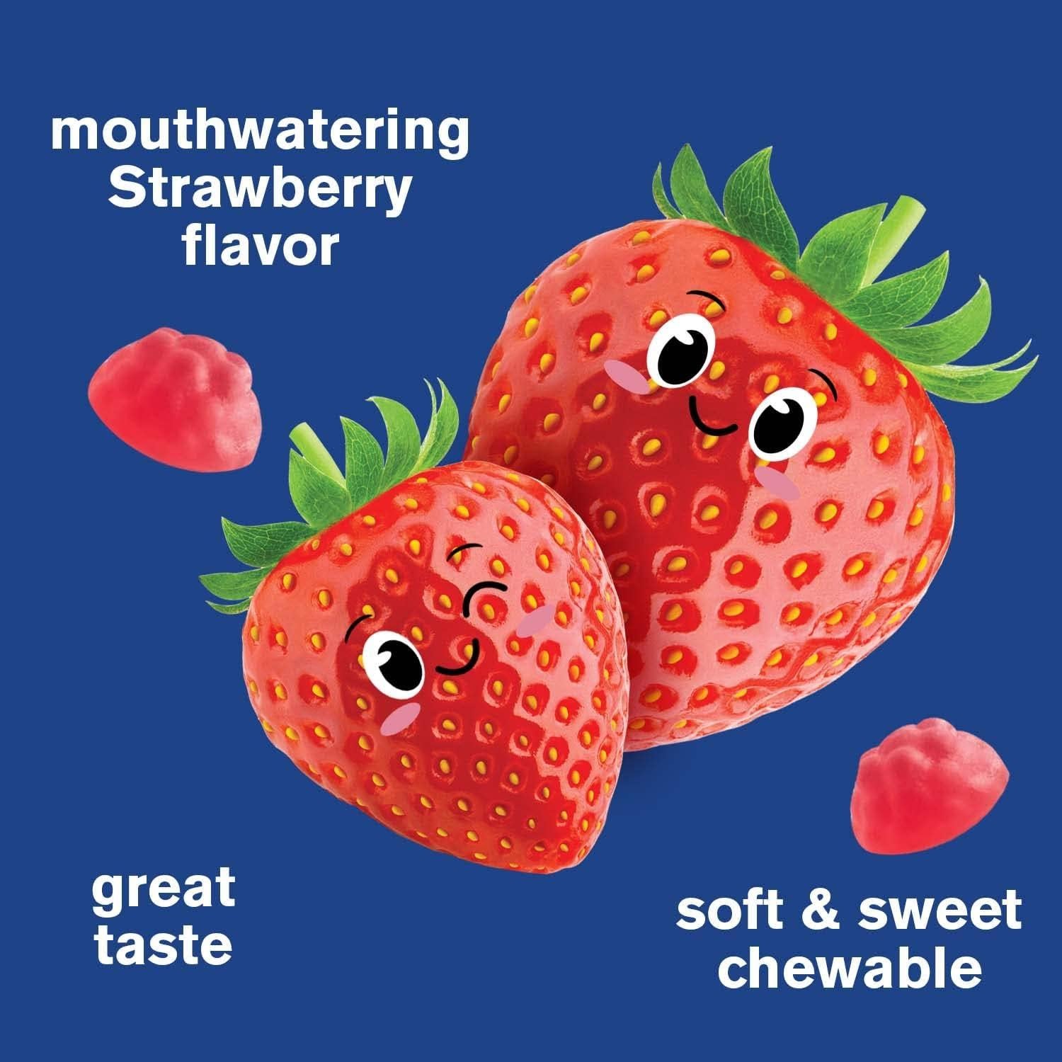 Gomitas Complejo B Niños WellYeah - 60 Unidades Sabor Fresa