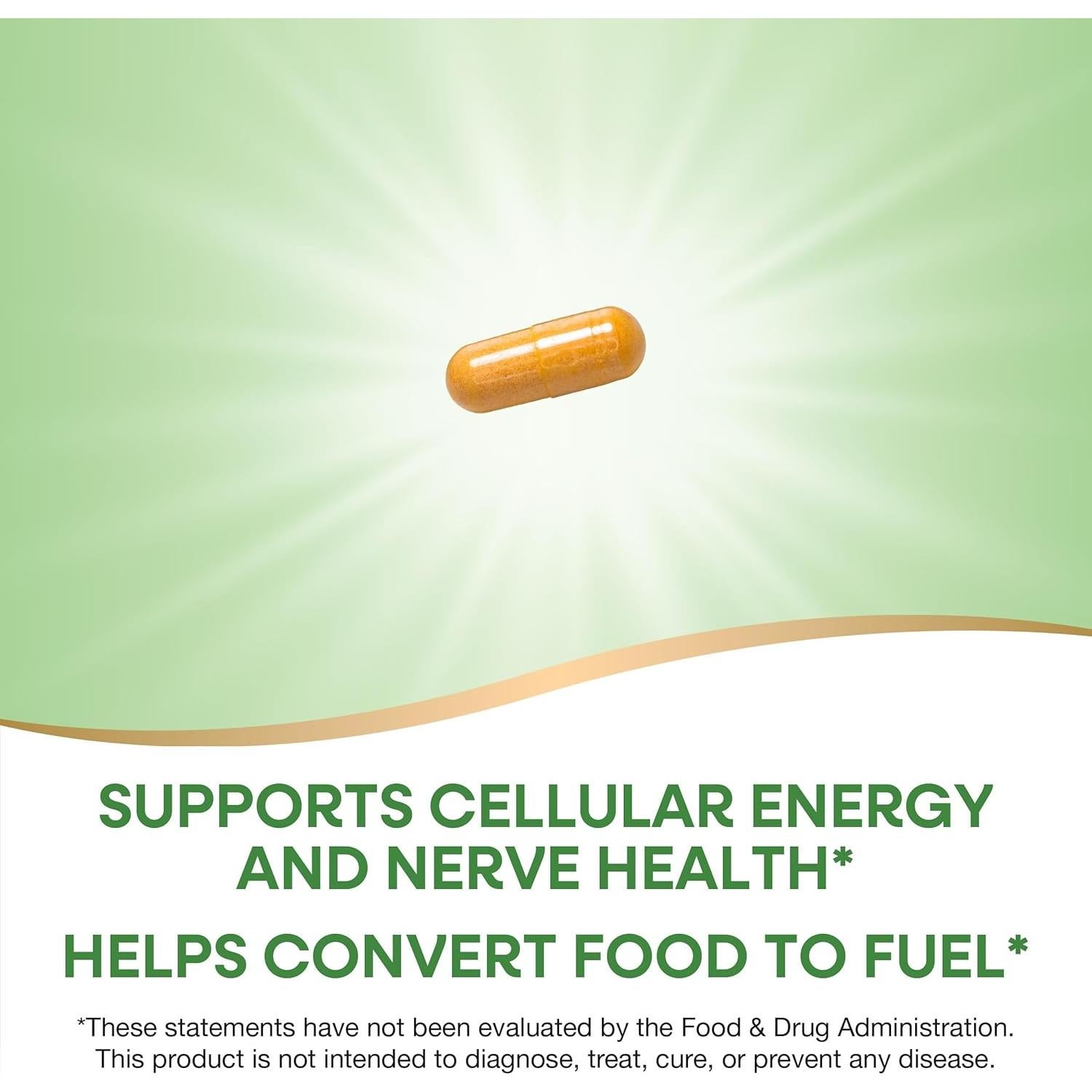 Complejo B-100 Nature's Way 60 Cápsulas - Energía Celular y Salud Nerviosa