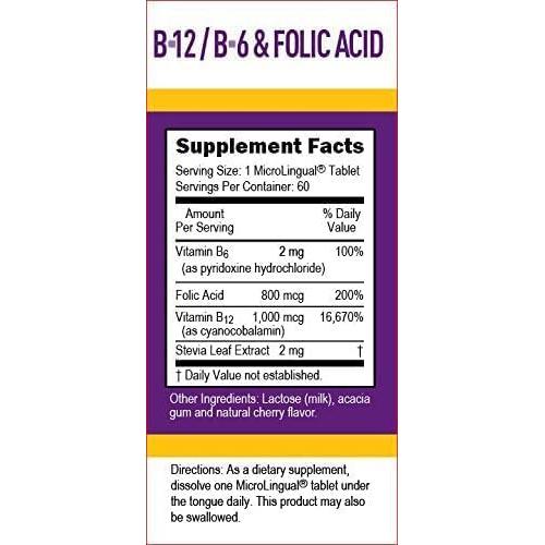 Vitamina B12 Sublingual Superior Source 1000 mcg - Energía y Salud