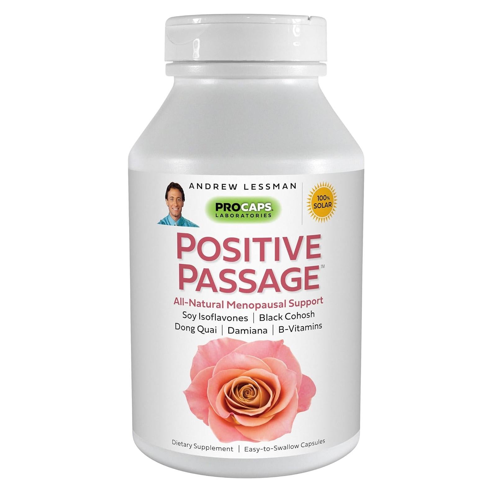 ANDREW LESSMAN Paso Positivo 360 Cápsulas - Suplemento Menopausia