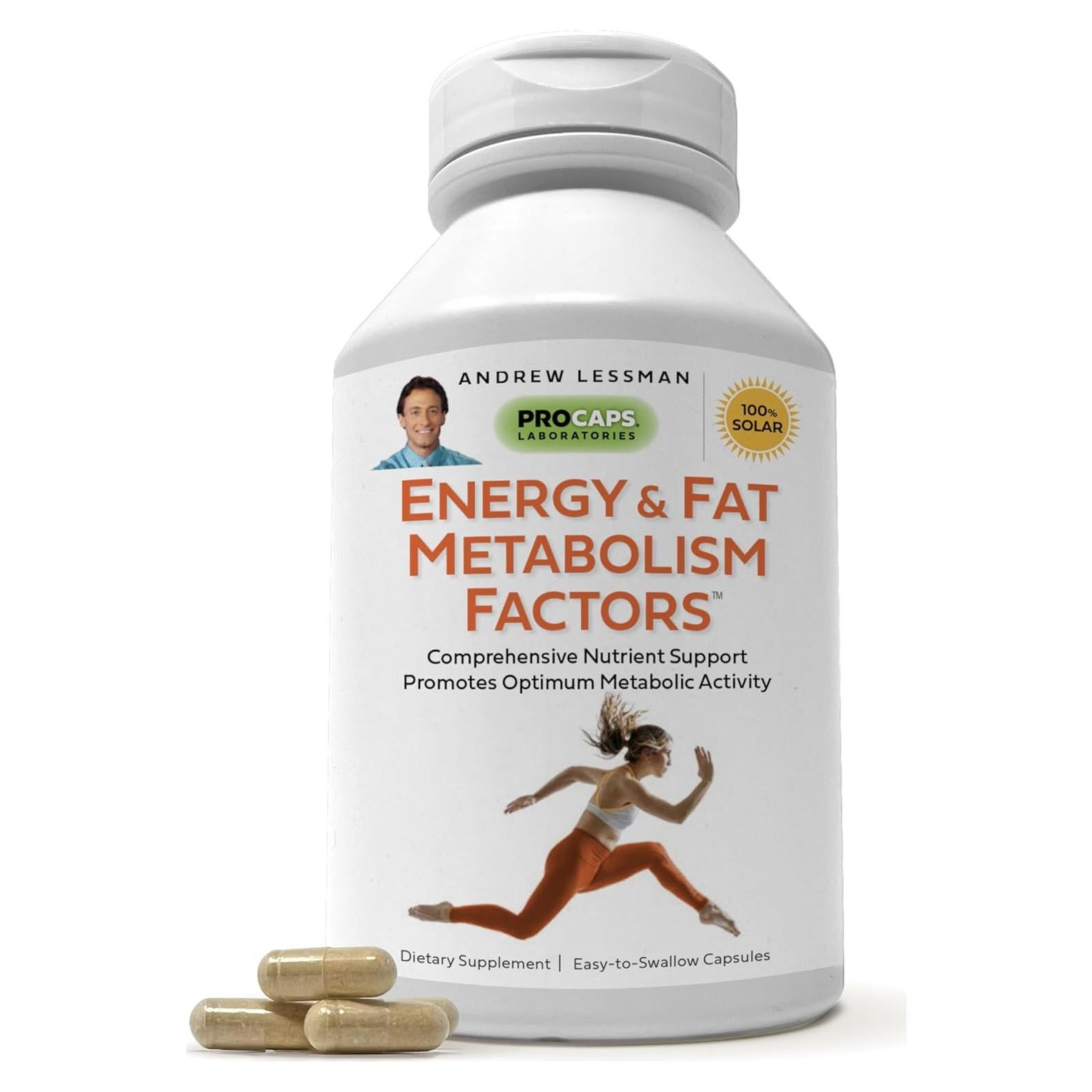 Suplemento Energía y Metabolismo Andrew Lessman 60 Cápsulas