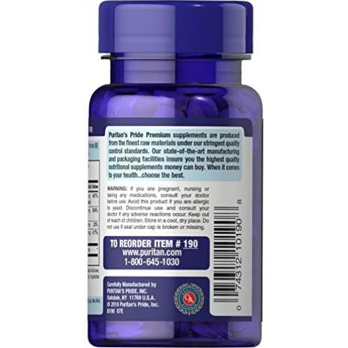 Complejo de Vitaminas B Puritan's Pride 90 Tabletas 45g