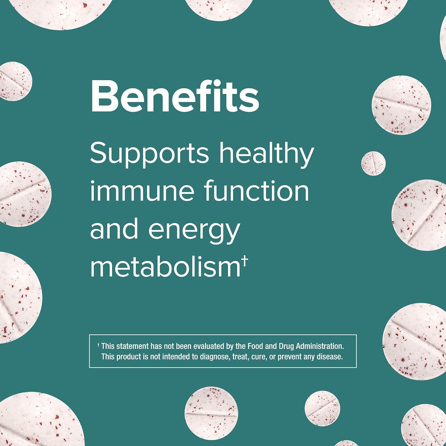 Vitamina B12 5000 mcg Webber Naturals 60 Tabletas Sublinguales