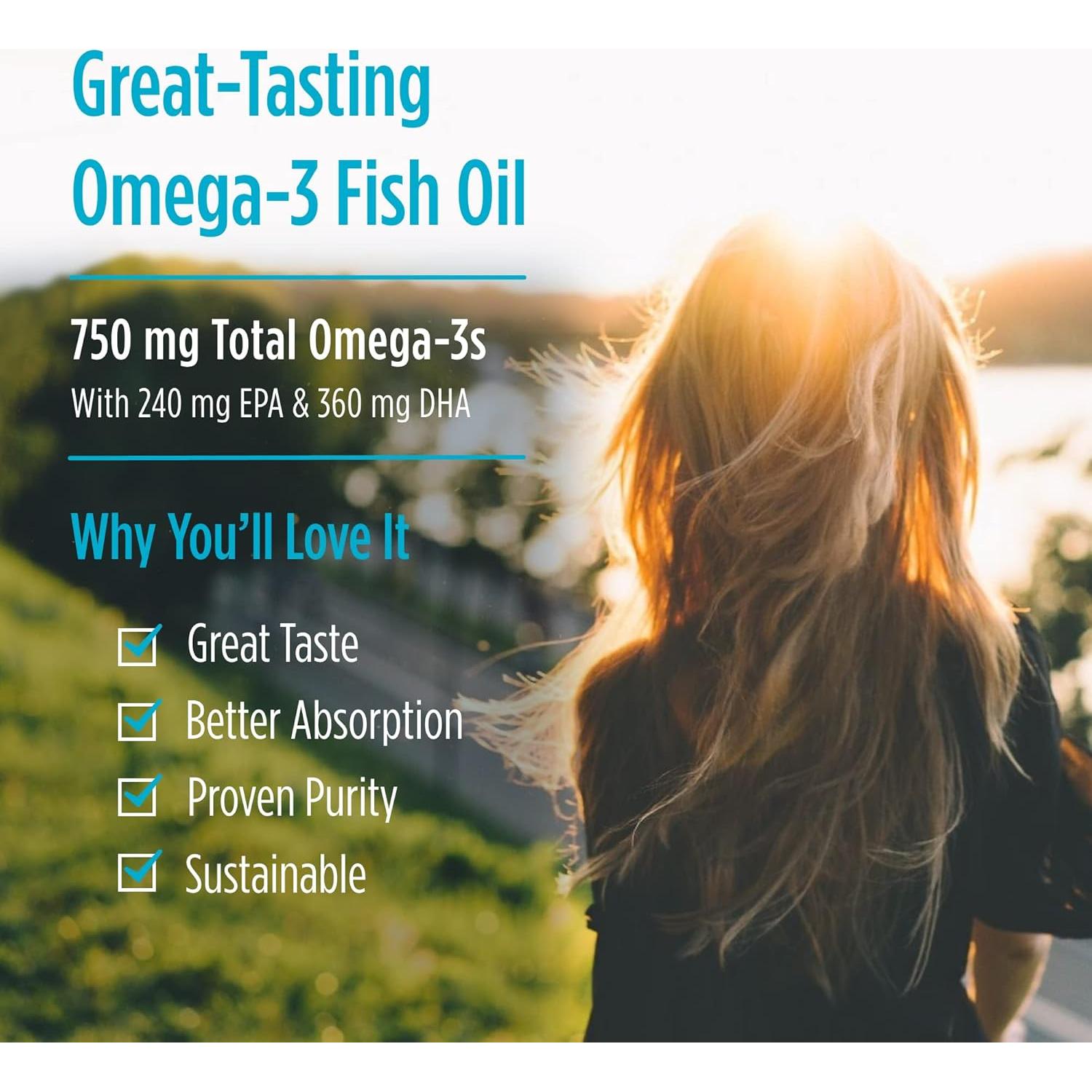 Aceite de Hígado de Bacalao Ártico Nordic Naturals 180 Geles