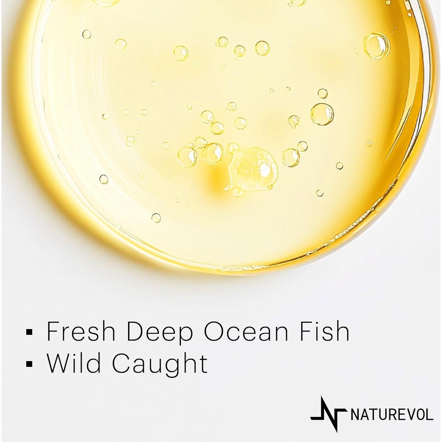 Aceite de Pescado Omega 3 Naturevol 4200mg Limón 240 Gelatinas