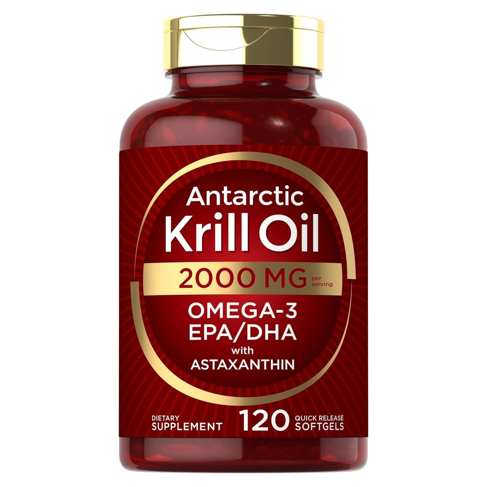 Carlyle Aceite de Kril Antártico 2000 mg 120 Softgels Omega-3
