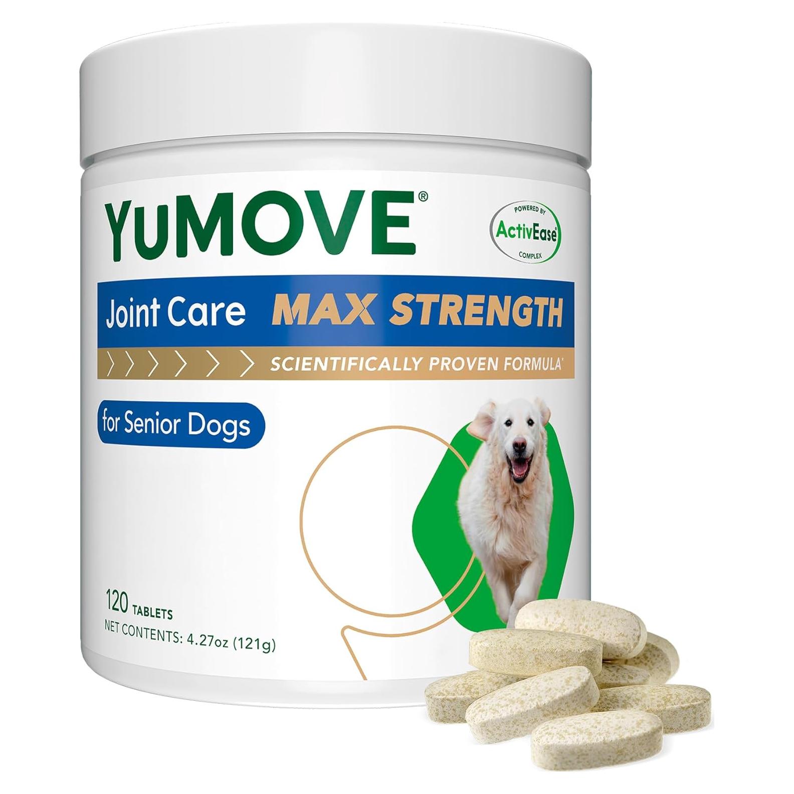 Suplemento Articular YuMOVE para Perros Mayores - 120 Tabletas