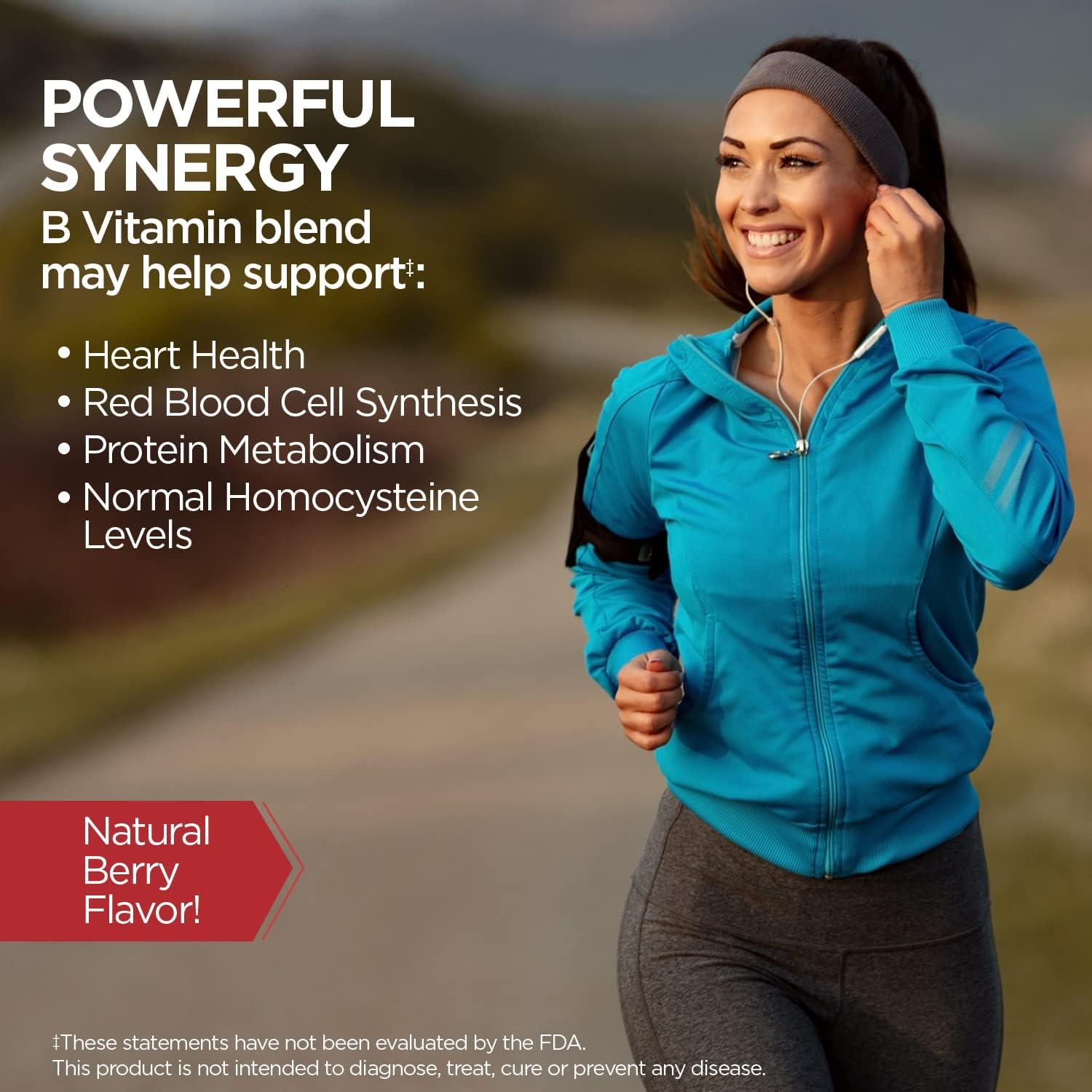 Suplemento Ácido Fólico KAL 60 Micro Tabletas Sabor Baya