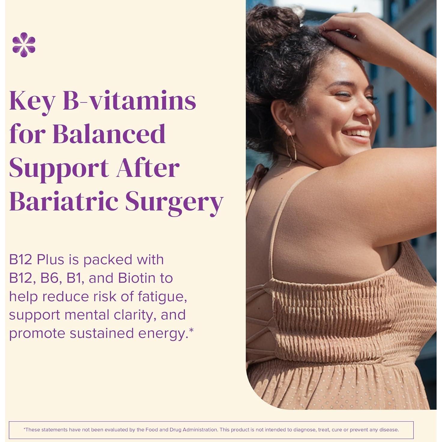 BariMelts Vitamina B12 Plus - 90 Tabletas Rápidas Sin Azúcar