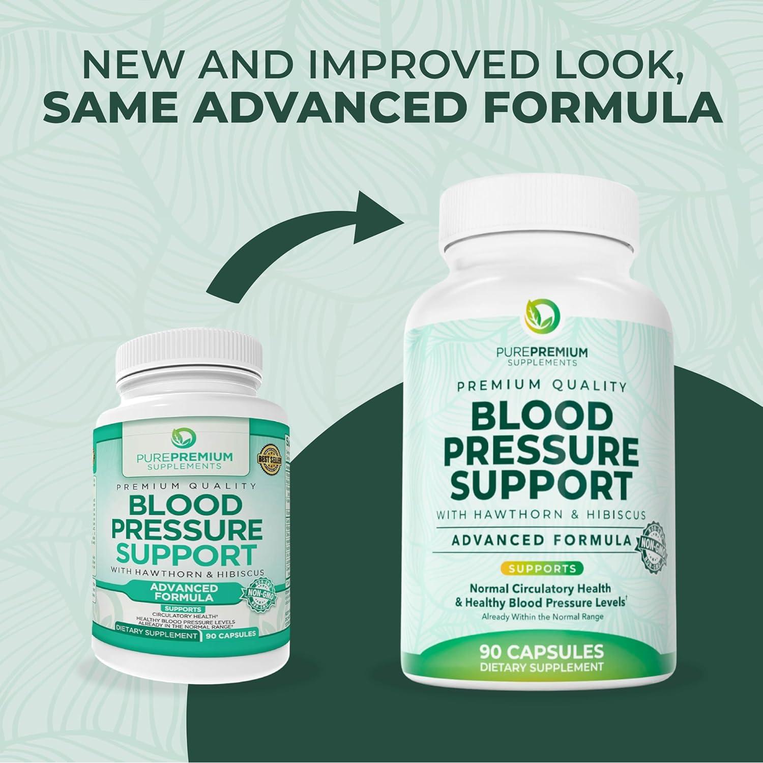 Suplemento de Presión Arterial PurePremium 90 Cápsulas Baya de Espino