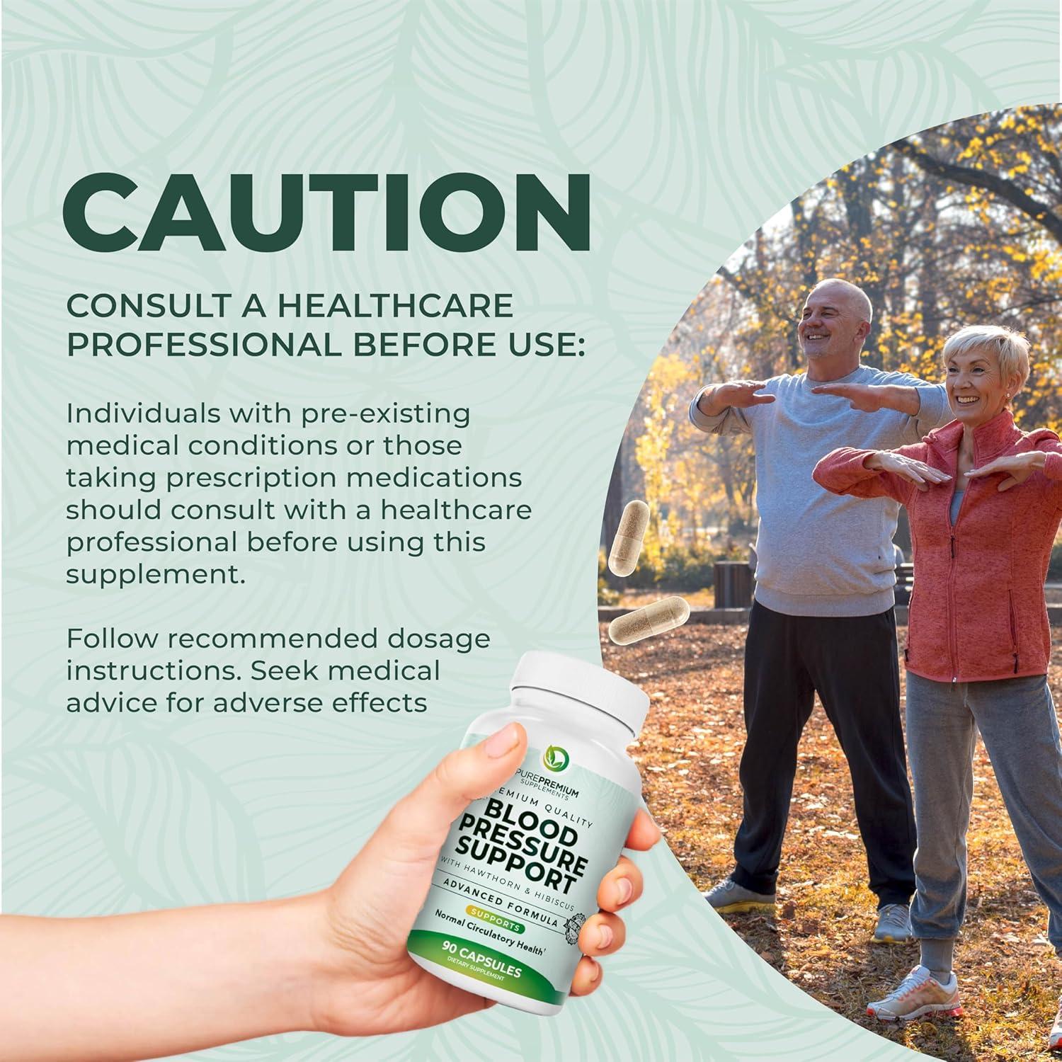 Suplemento de Presión Arterial PurePremium 90 Cápsulas Baya de Espino