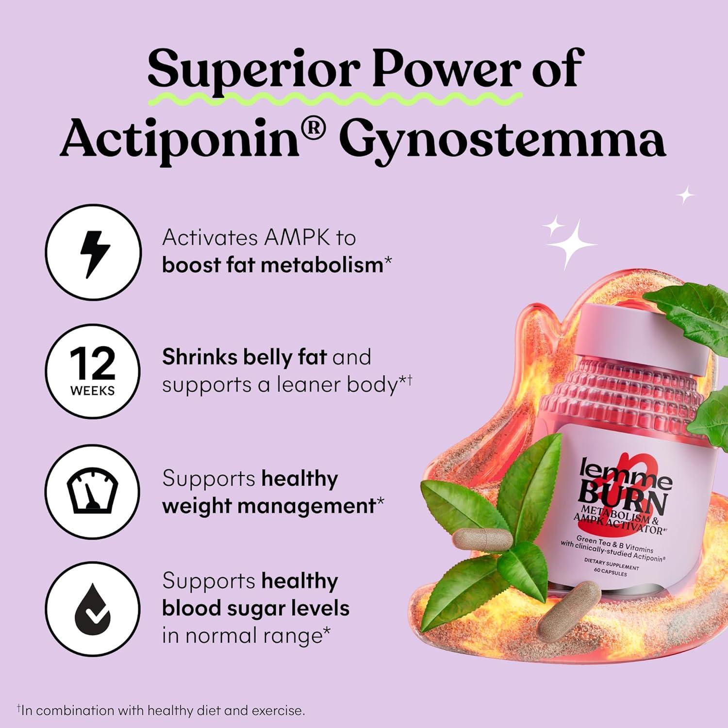 Lemme Burn Suplemento Quemador de Grasa 60 Cápsulas