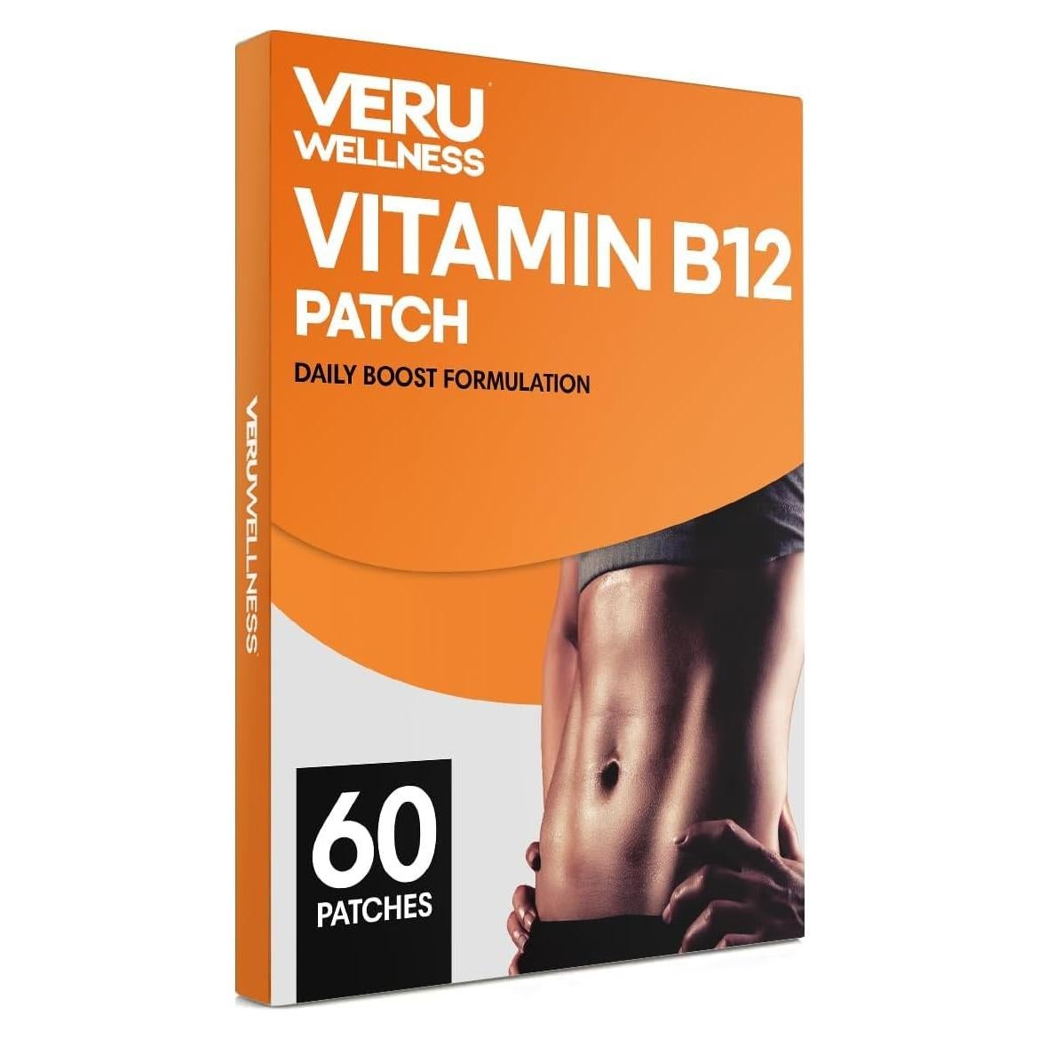 Parche Energía B12 Veru Wellness - 60 Parches Autoadhesivos