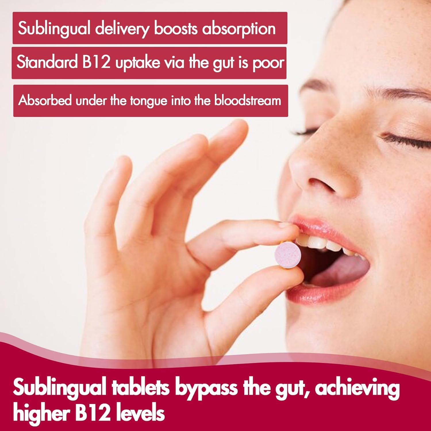 Vitaminas B12 Metilada Sublingual Nextdia 10,000 mcg 90 Tabletas