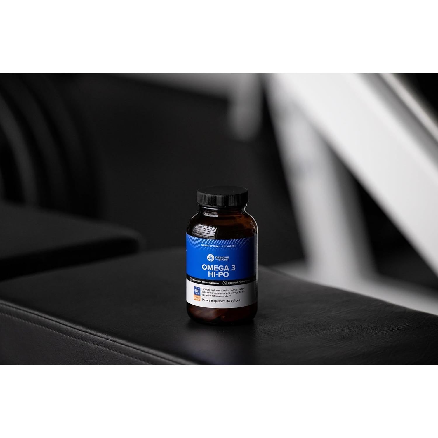 Omega 3 HI-PO Designs for Health 1500 mg 60 Gelatinas Blandas