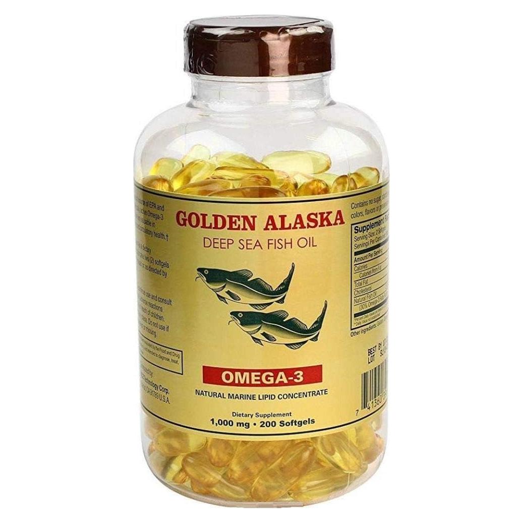 Suplemento Omega 3 Aceite de Pescado NCB 1000mg 200 Cápsulas