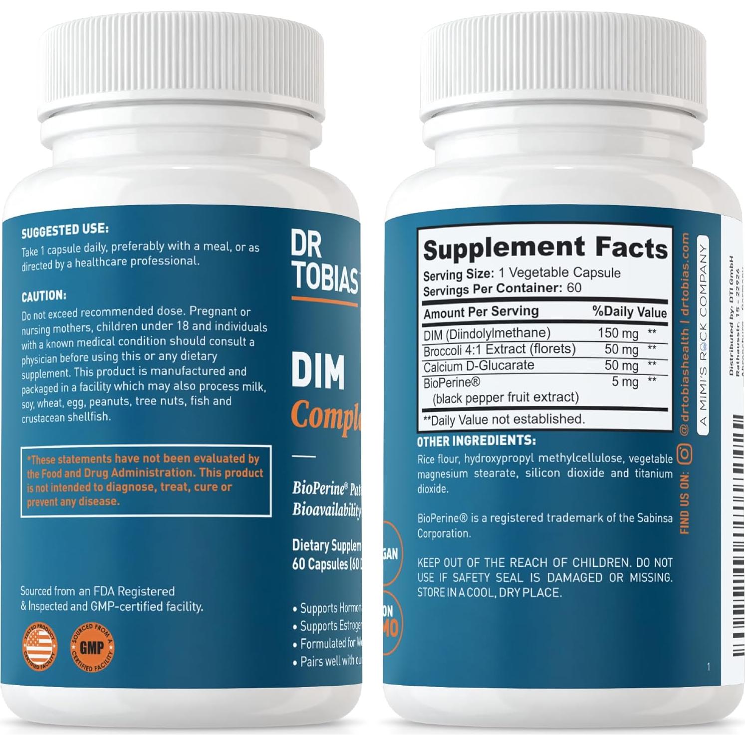 Suplemento Omega 3 Dr. Tobias 60 Cápsulas - Equilibrio Hormonal