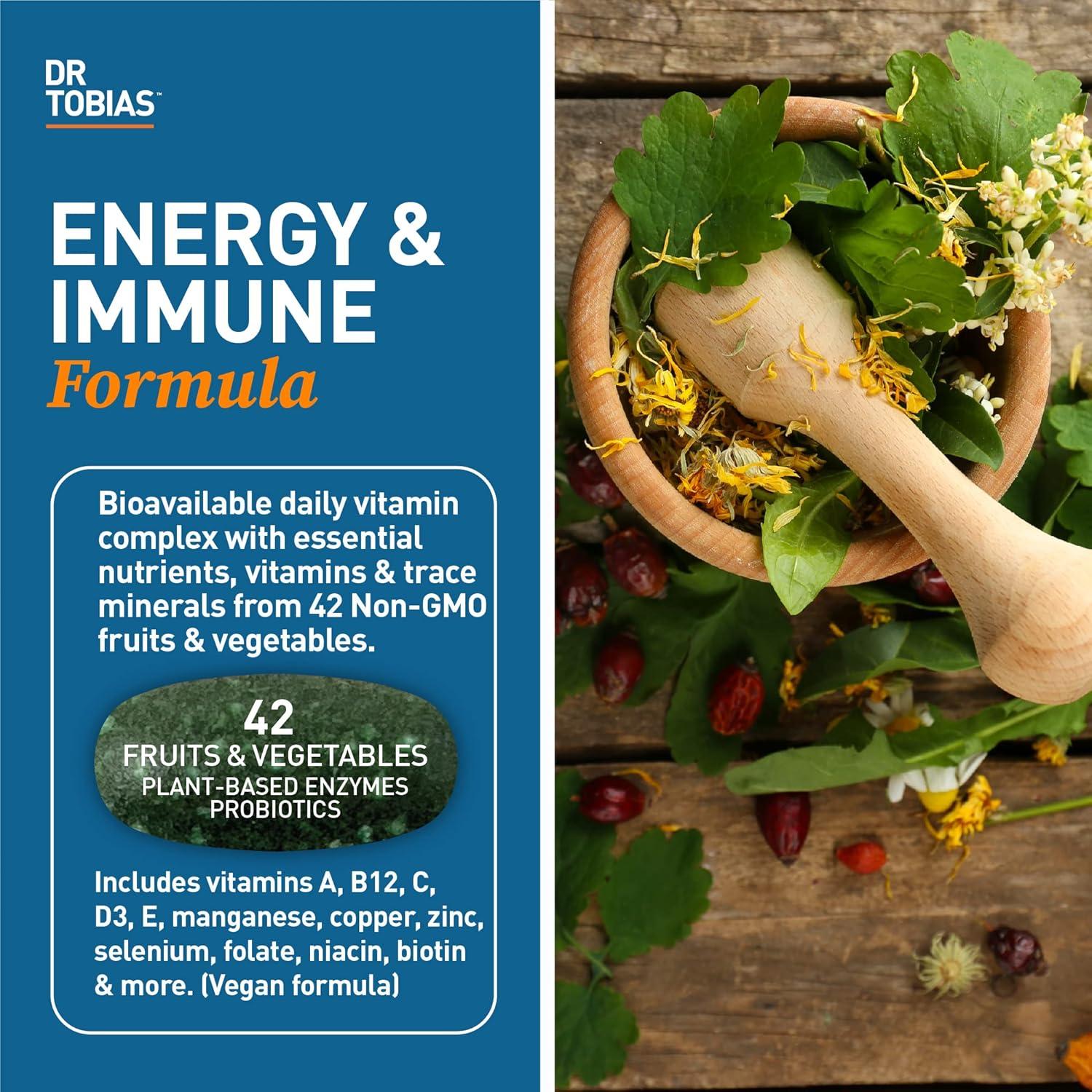 Suplemento Omega 3 Dr. Tobias con Multivitamínico y Probioticos