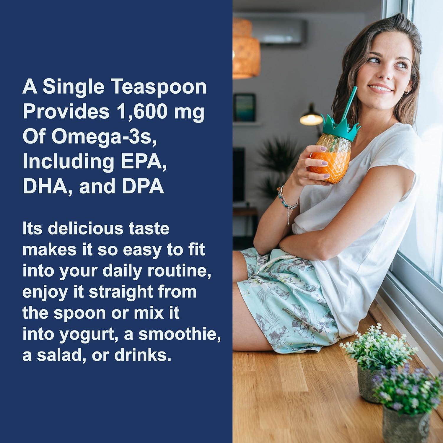 Aceite de Pescado Líquido Carlson 200 mL - 1600 mg Omega-3