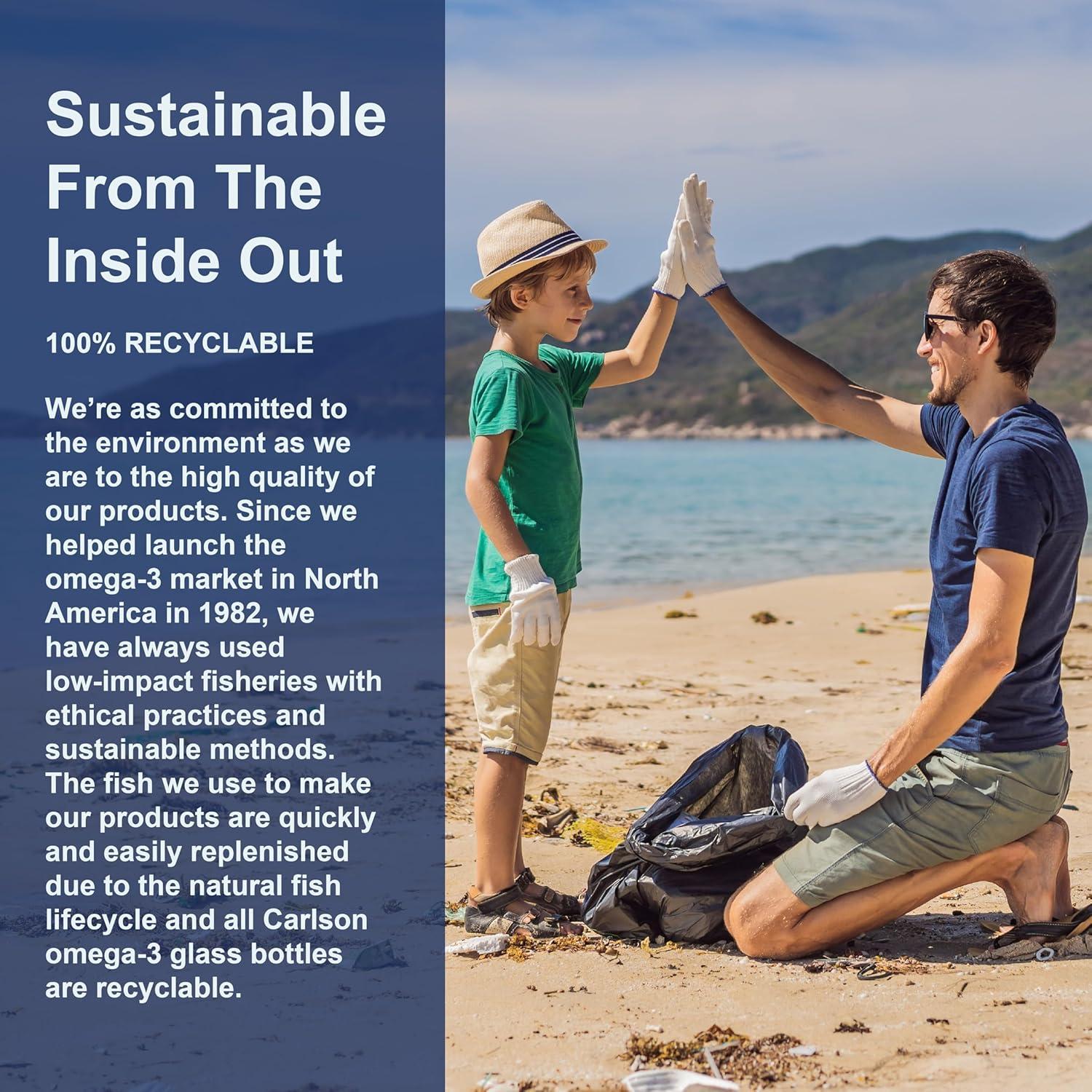 Aceite de Pescado Noruego Carlson Elite DHA 2270 mg 100 mL