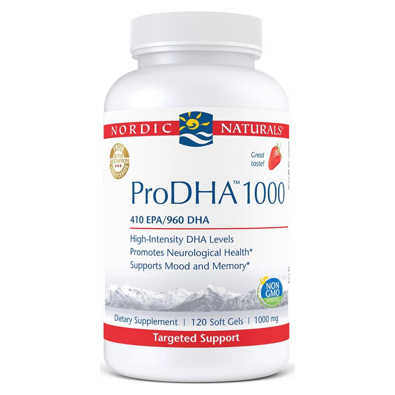 Nordic Naturals ProDHA 1000 - 120 Geles Blandos de Omega-3