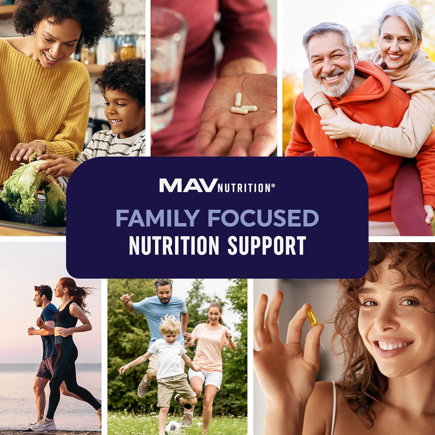 Suplemento Omega 3 Vegano MAV Nutrition 60 Cápsulas Blandas