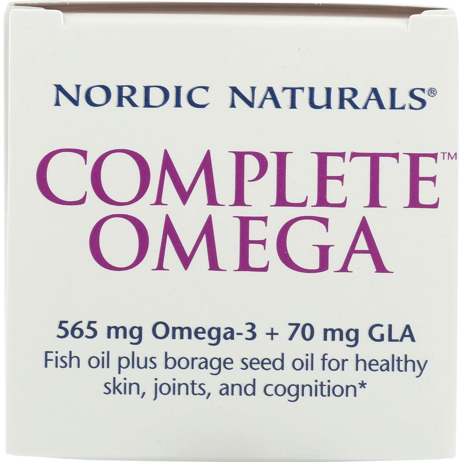 Suplemento Omega Completo Nordic Naturals 60 Geles Limón