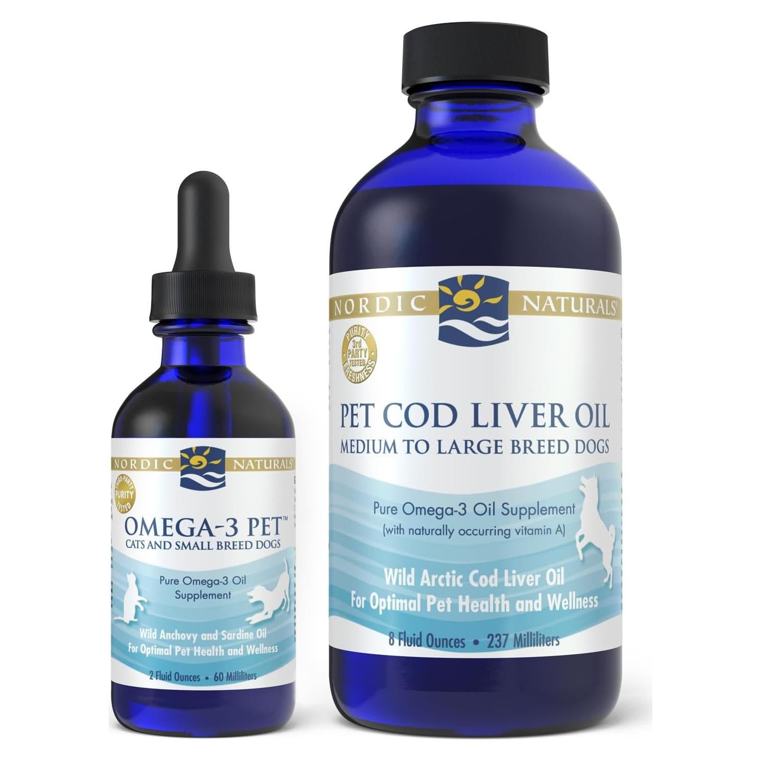 Omega-3 para Mascotas Nordic Naturals 56.7 ml + 226.8 ml