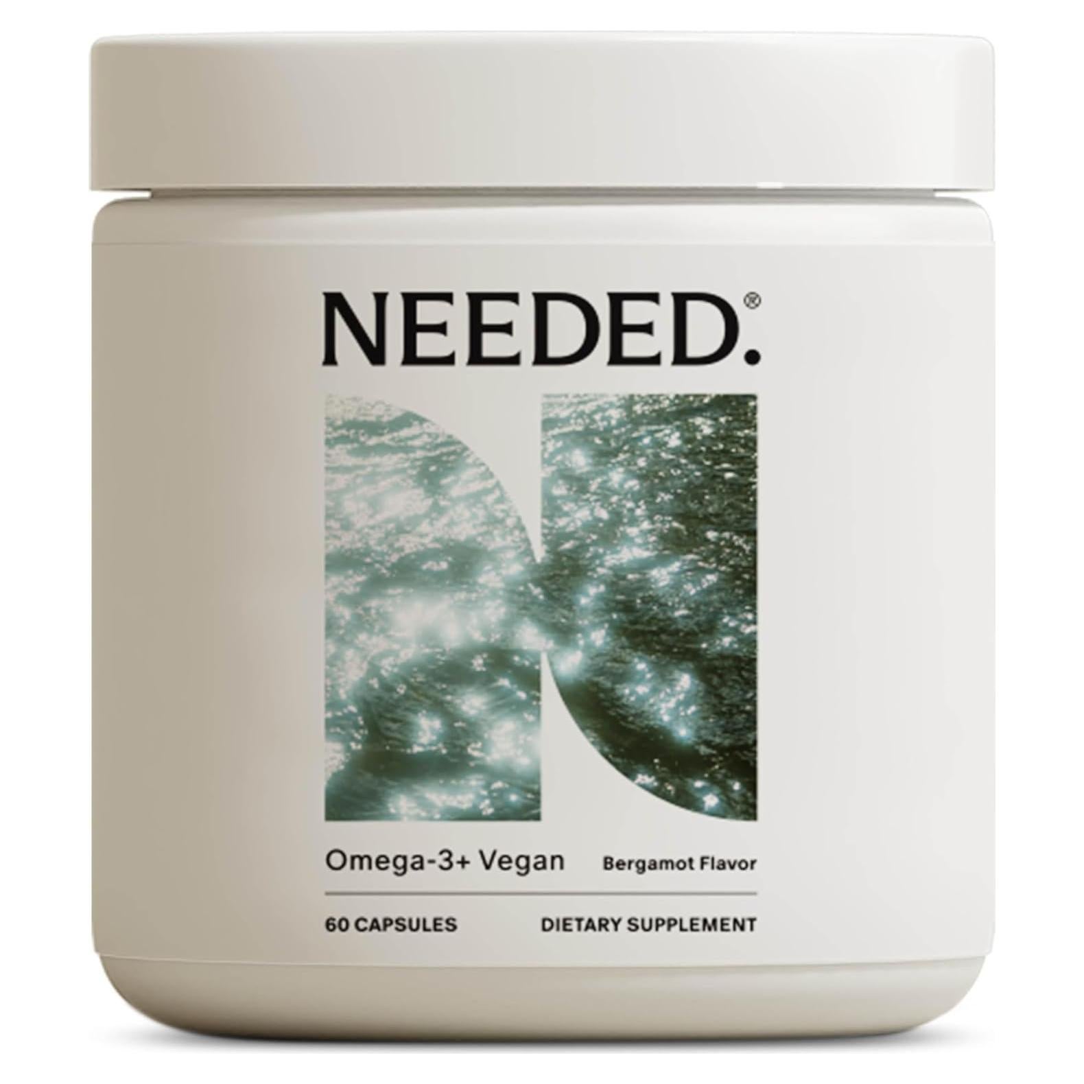 Omega-3 Prenatal Needed 1000mg DHA EPA Vegano 60 Cápsulas