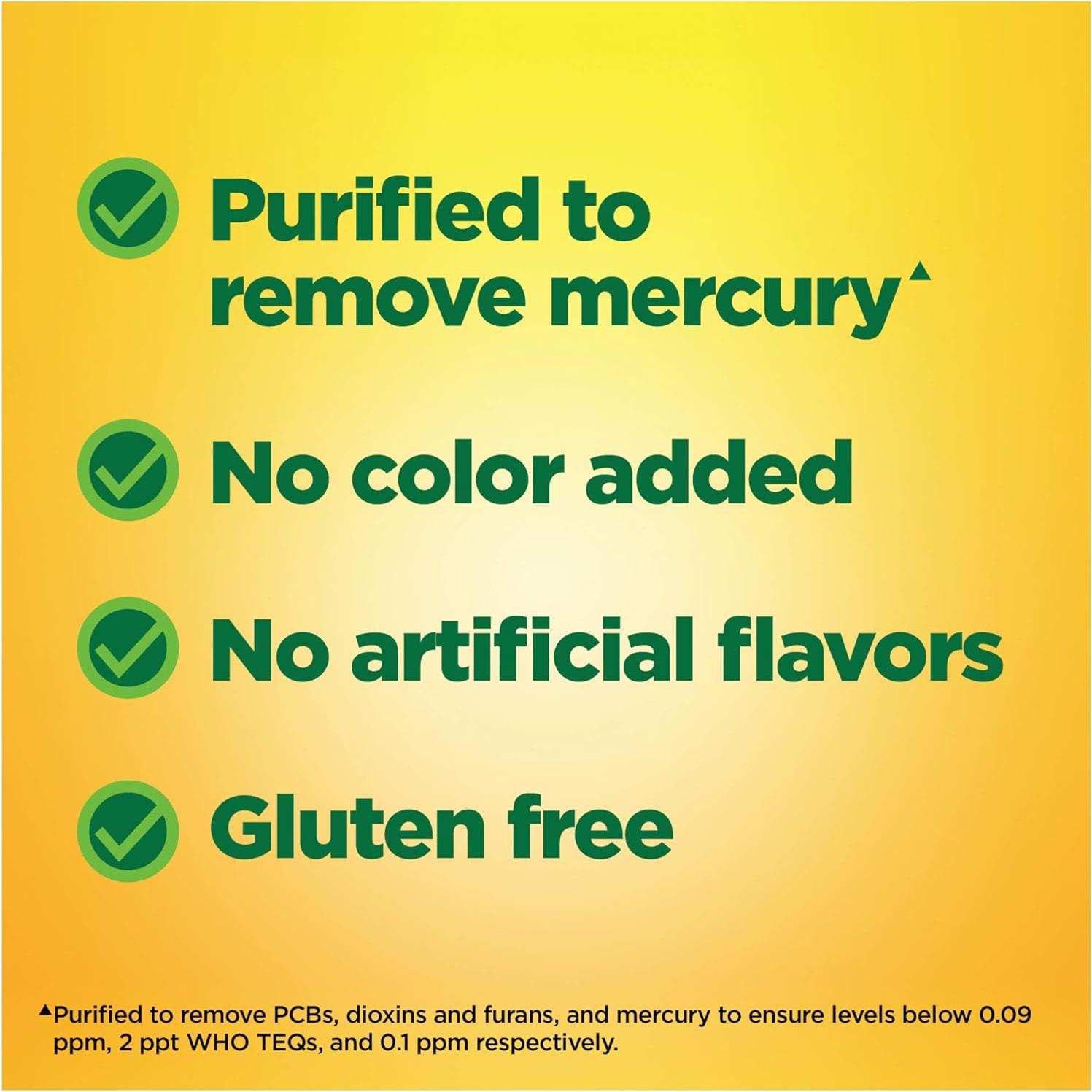 Aceite de Pescado Nature Made 1200 mg 60 Gelatinas Blandas Omega 3