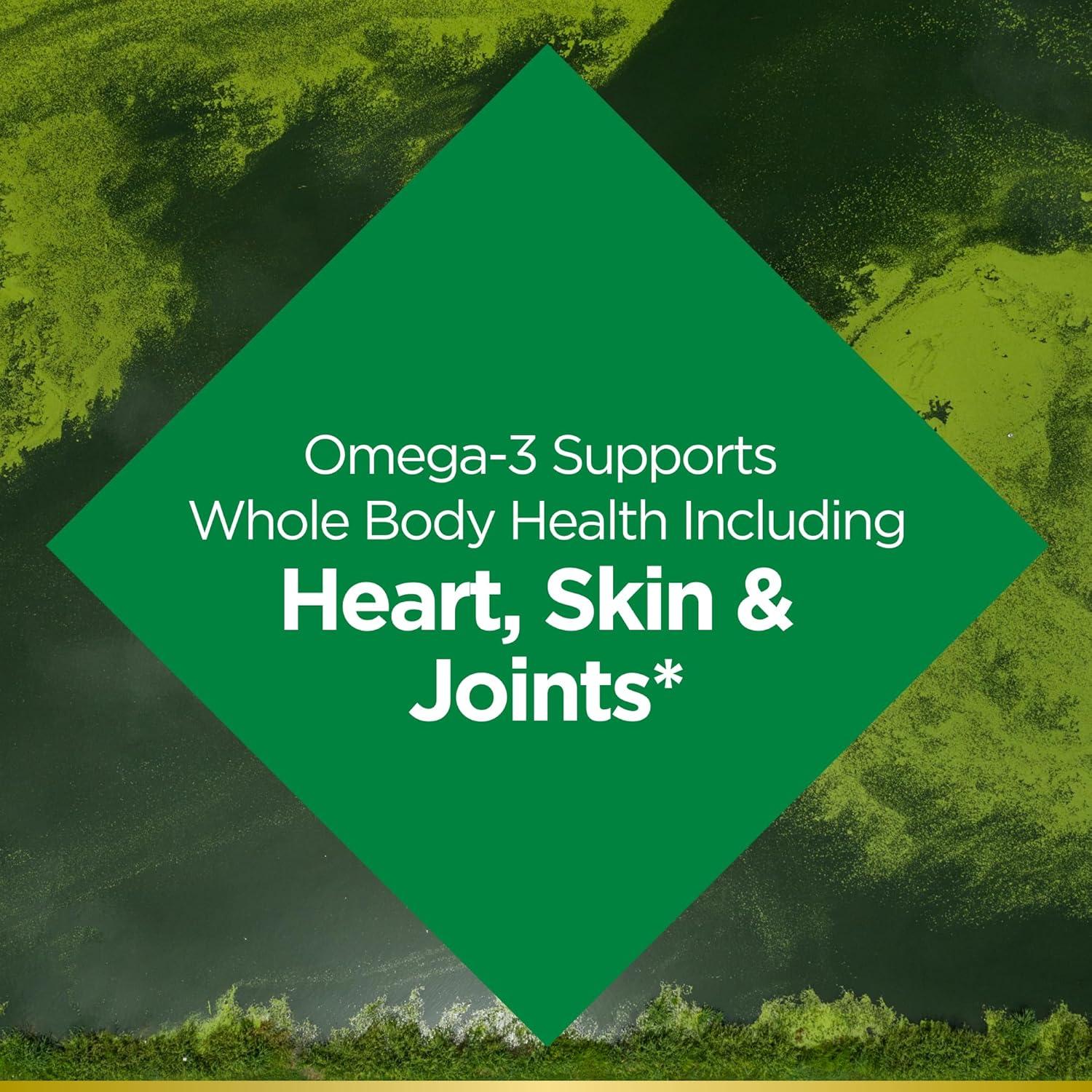 Suplemento Omega 3 Vegetal Nature's Bounty 520mg 30 Cápsulas