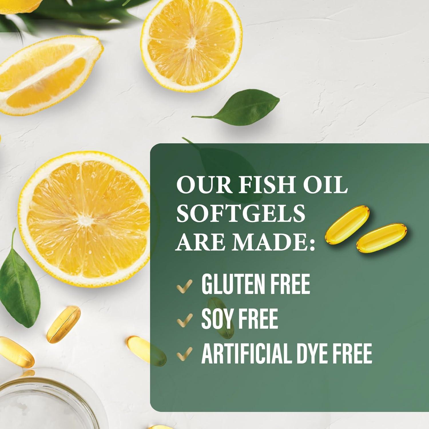 Aceite de Pescado Nature's Peak 2400 mg - Omega 3 EPA DHA 60 Cápsulas