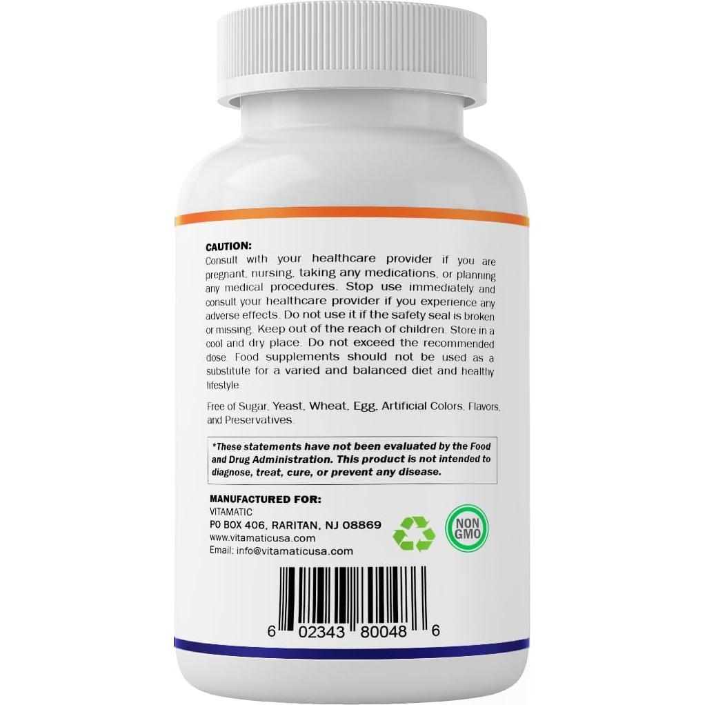 Cápsulas de Aceite de Hígado de Bacalao Vitamatic 1250mg 120 Geles
