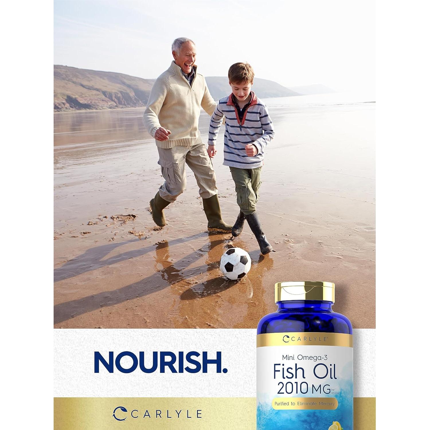 Cápsulas Blandas Omega-3 Carlyle Mini 2010 mg 200 Pastillas