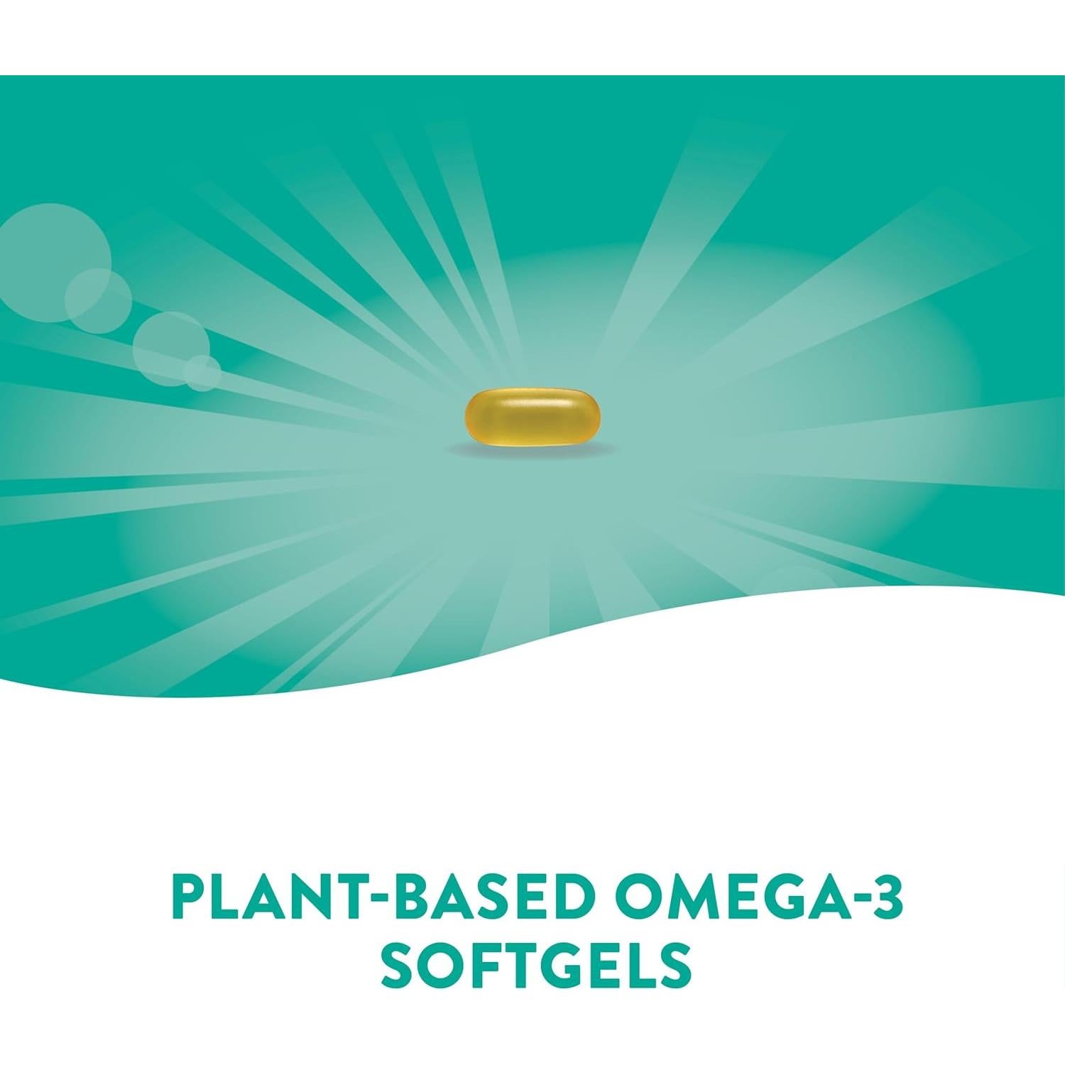 Omega-3 Vegano NutraVege Nature's Way 30 Gelatinas 300mg DHA