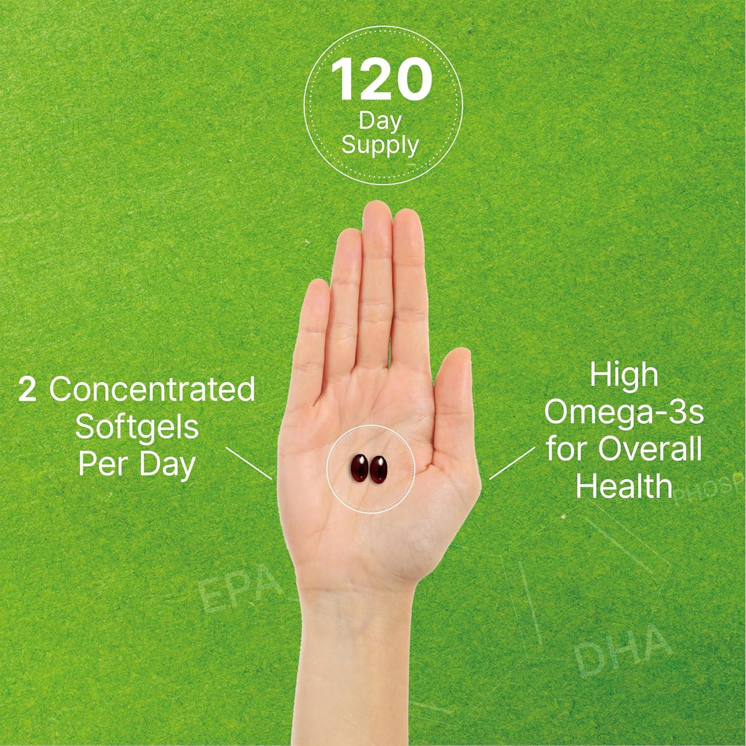 Suplemento Deal Aceite de Kril Antártico 1000mg 240 Cápsulas