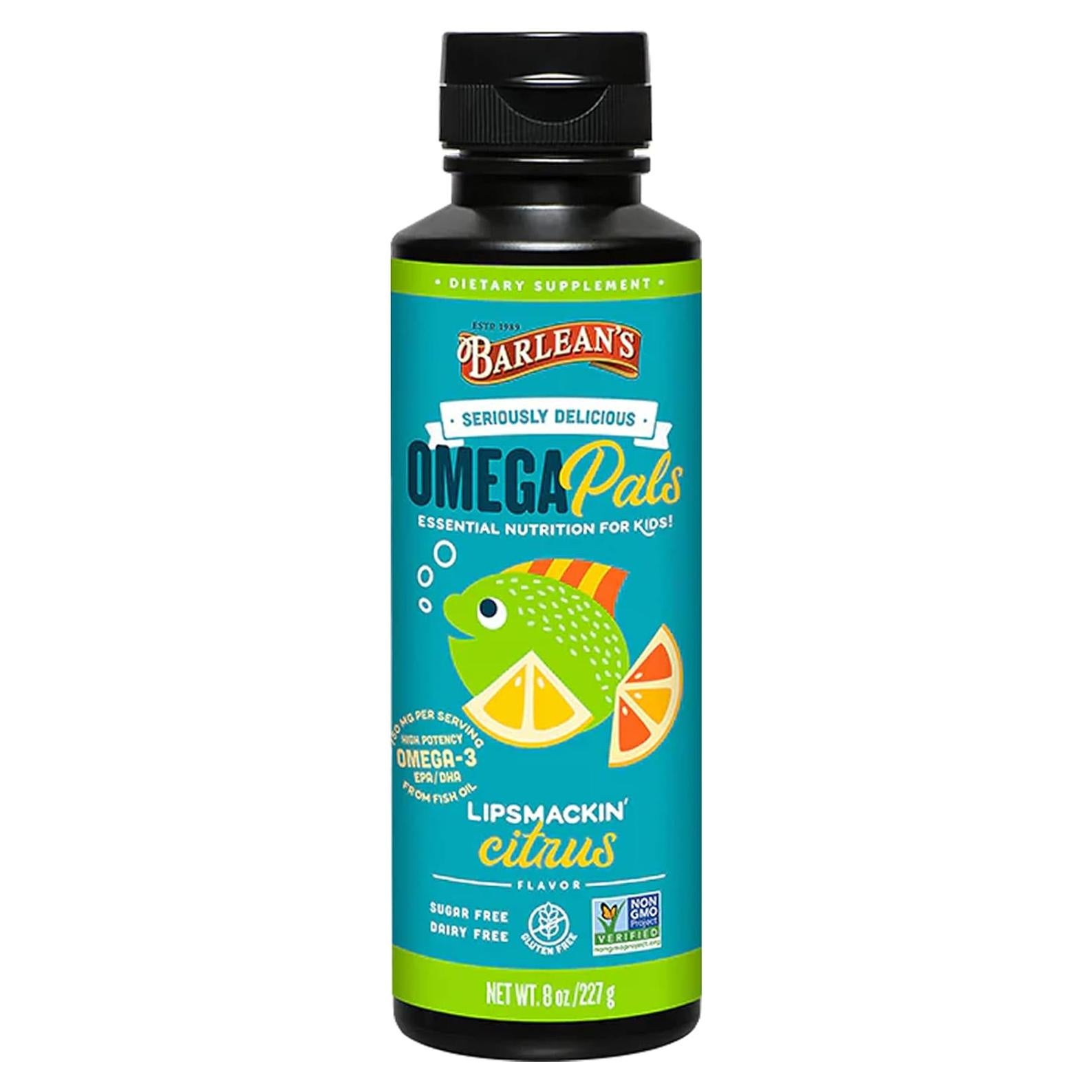 Suplemento Líquido Omega 3 Barlean's para Niños 236.6 ml