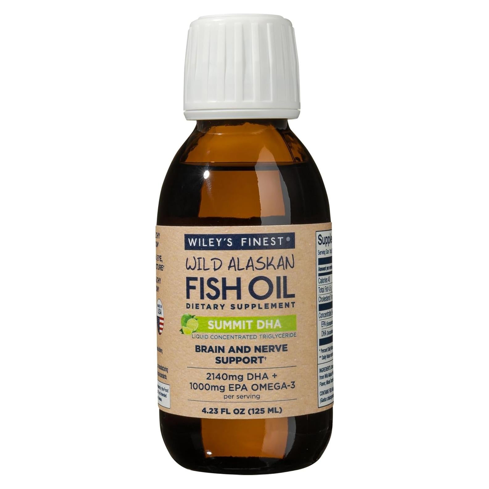 Aceite de Pescado Salvaje Wiley's Finest 120ml - 2140mg DHA