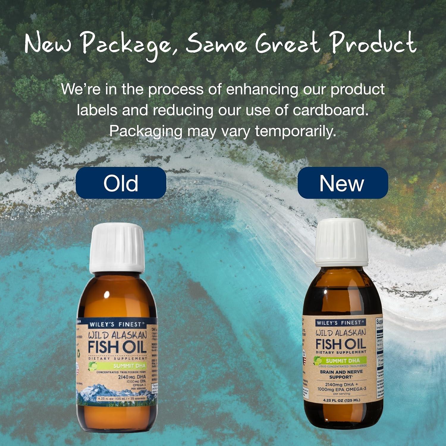 Aceite de Pescado Salvaje Wiley's Finest 120ml - 2140mg DHA