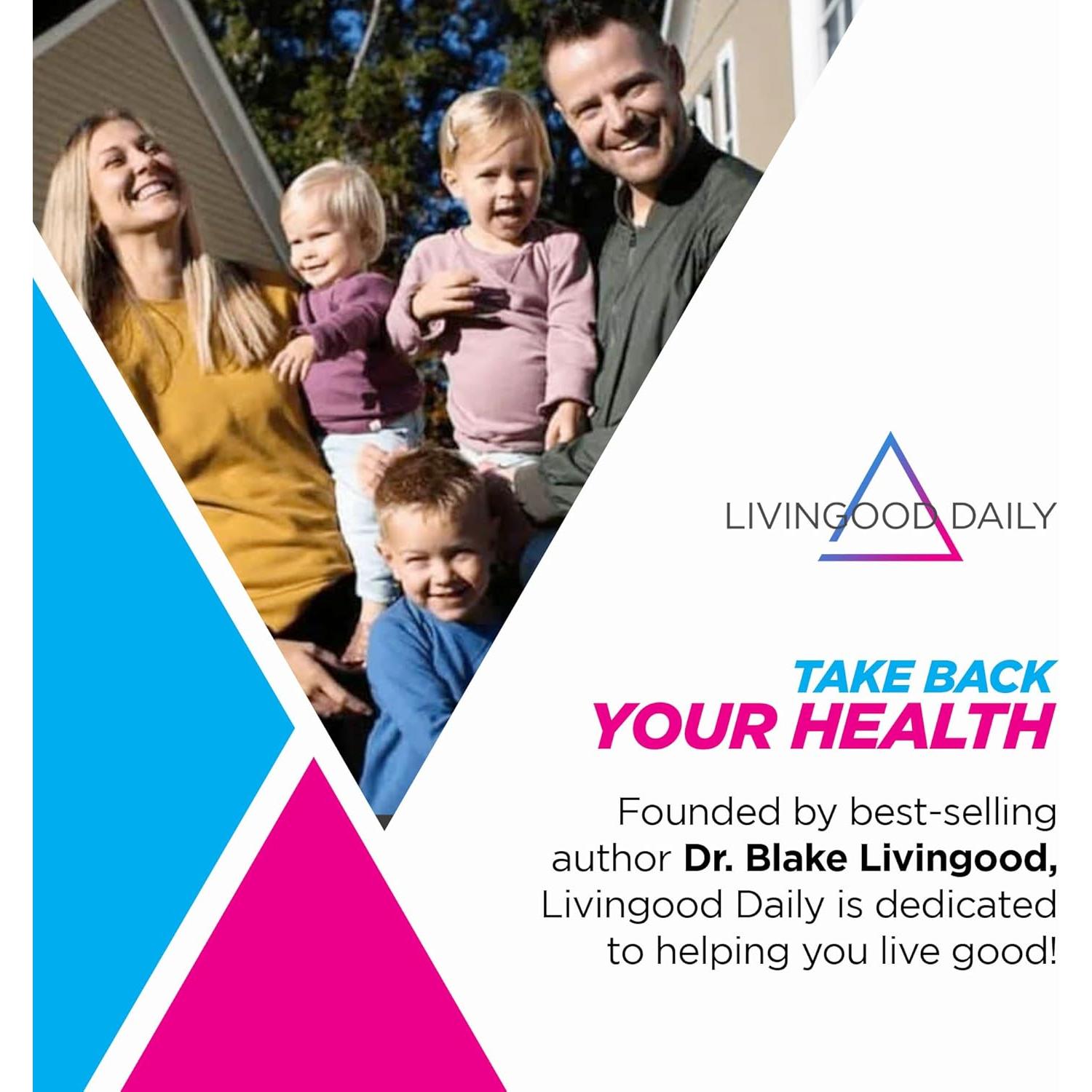 Suplemento Omega 3 Livingood Daily 60 Cápsulas Blandas 30 Días