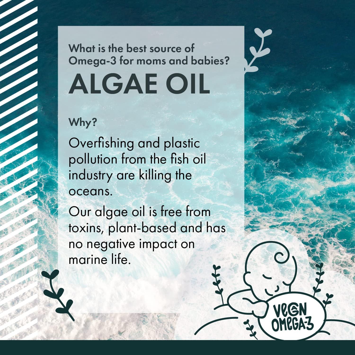 Omega 3 DHA Vegano Prenatal Freshfield 60 Cápsulas 220mg