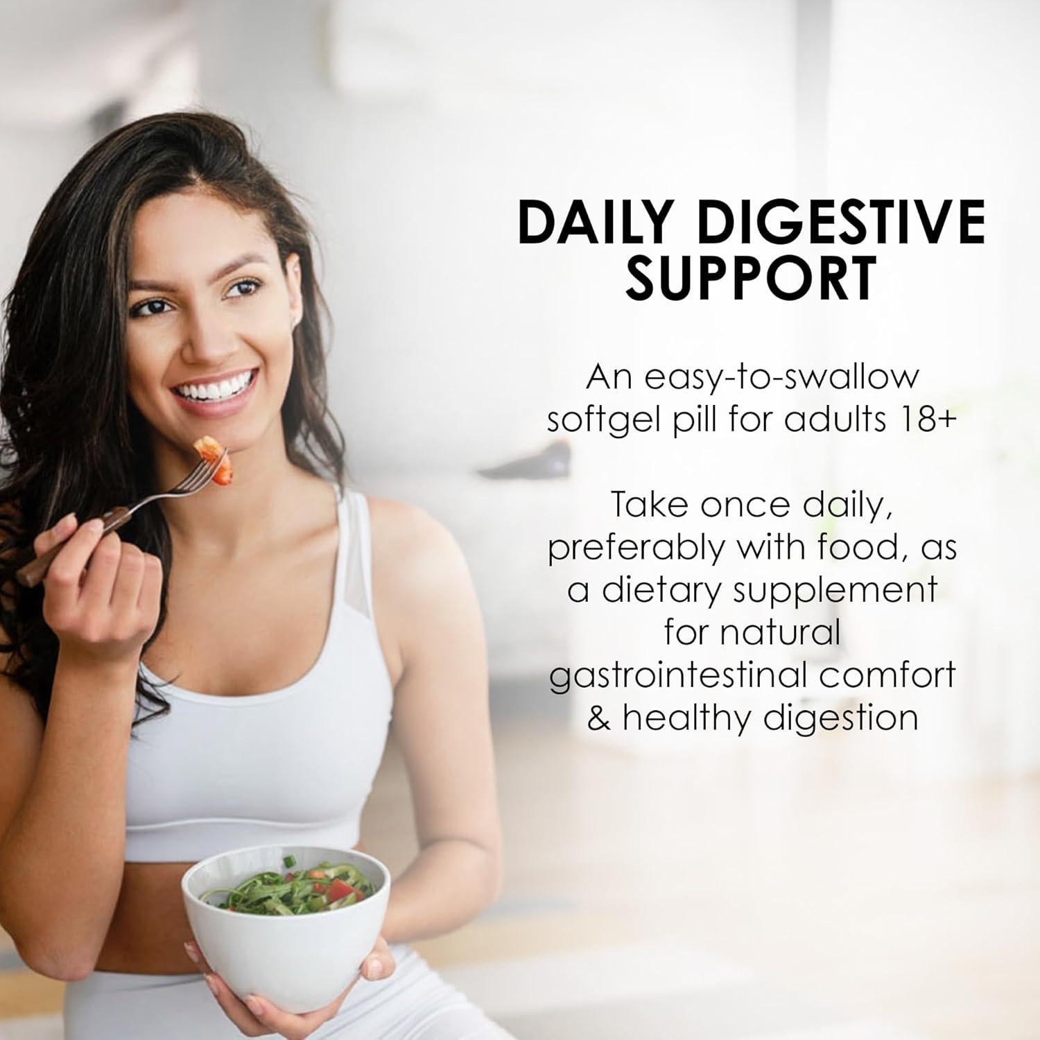 Suplemento Digestivo Aceite de Menta Mason Natural 90 Gelatinas