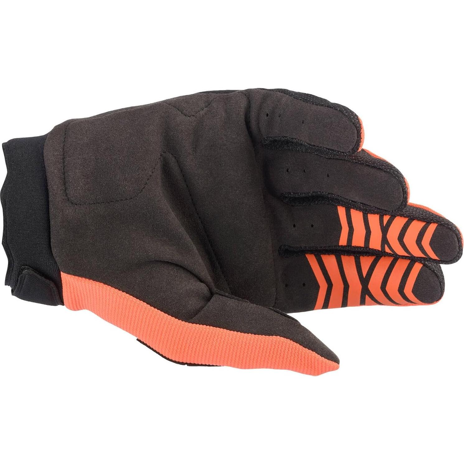Guantes Alpinestars Full Bore Joven Pequeño Naranja/Negro