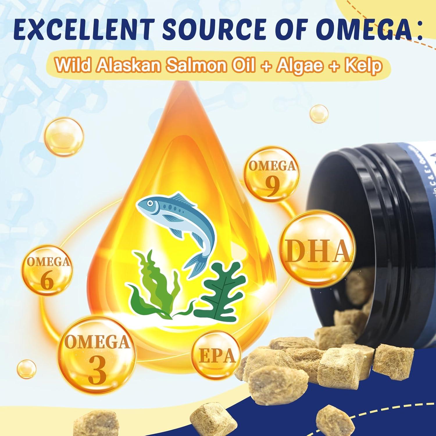 Suplemento Omega 3 para Perros Zebora 120 Golosinas