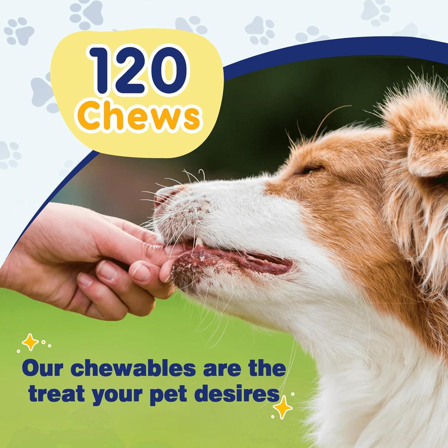 Suplemento Omega 3 para Perros Zebora 120 Golosinas