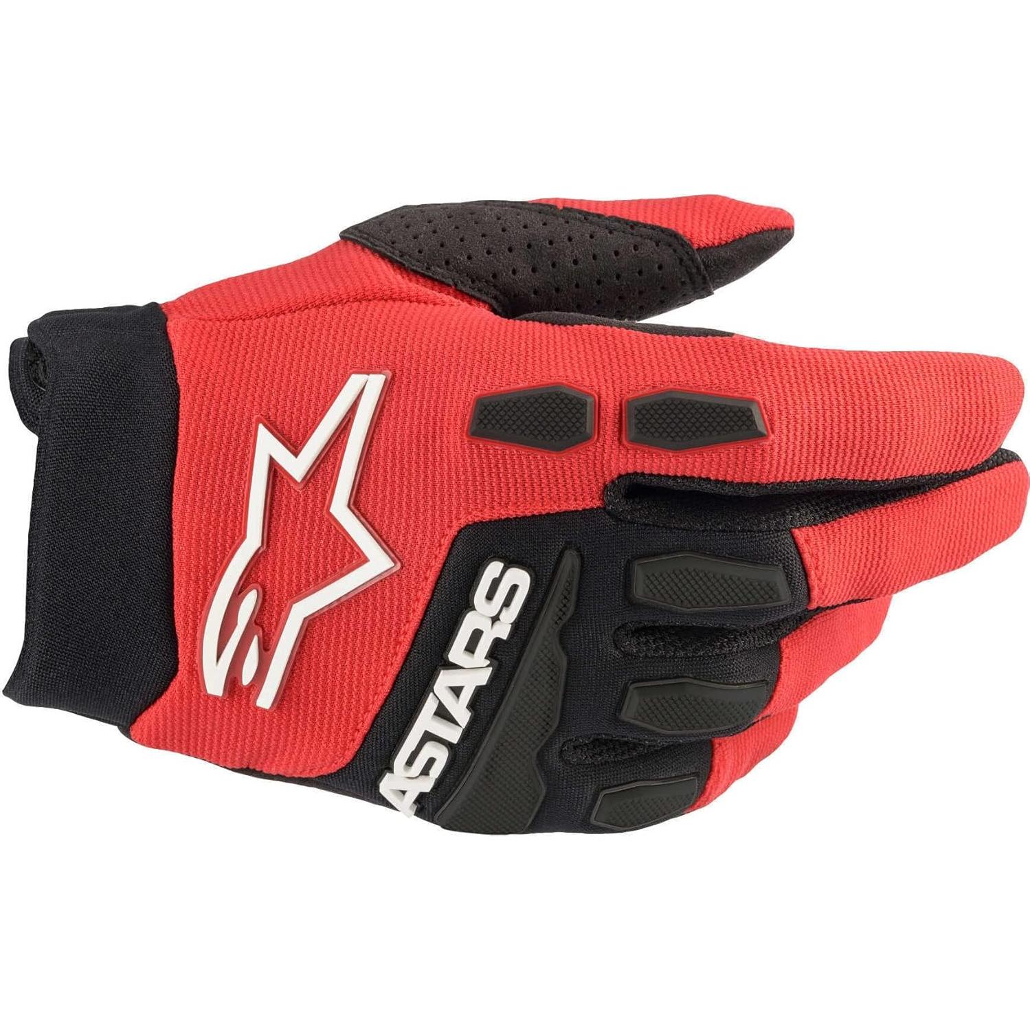 Guantes Alpinestars Full Bore Joven XX-Pequeño Rojo/Negro