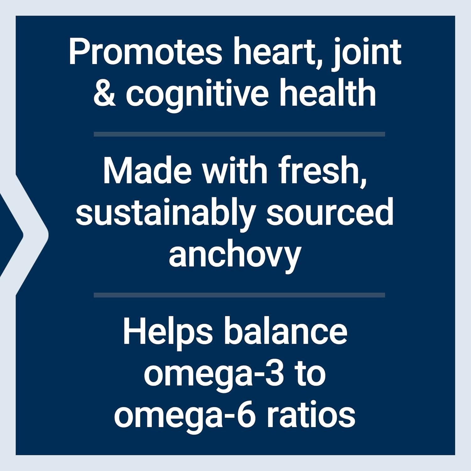 Extensión de Vida Mega EPA/DHA Omega-3 120 Cápsulas Blandas