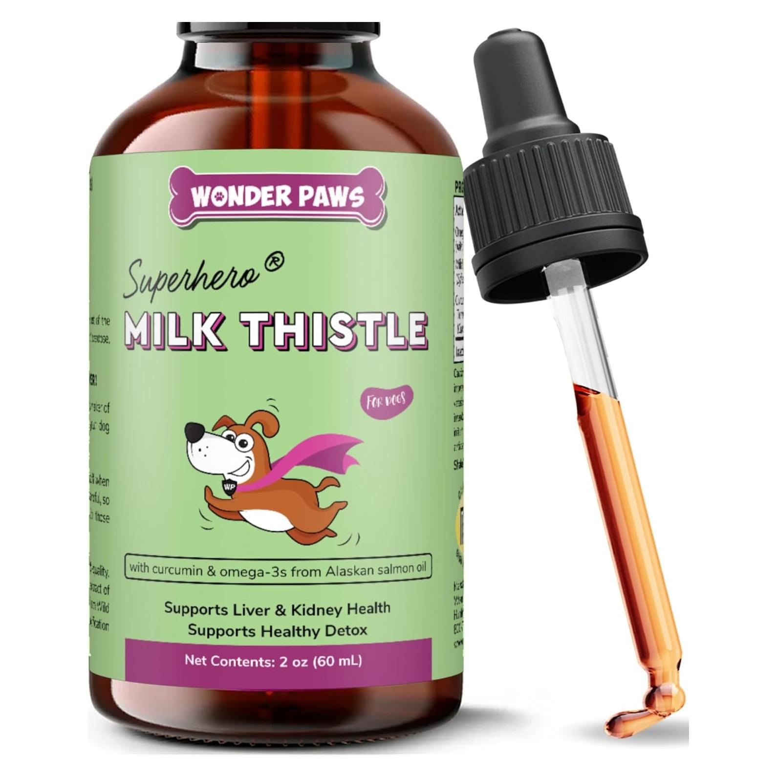 Suplemento Hepático para Perros Wonder Paws 56.7 g - Cardo Mariano