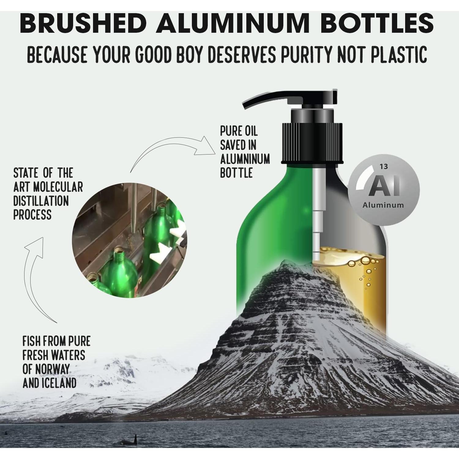 Aceite de Salmón Grado Farmacéutico 500ml para Perros y Gatos